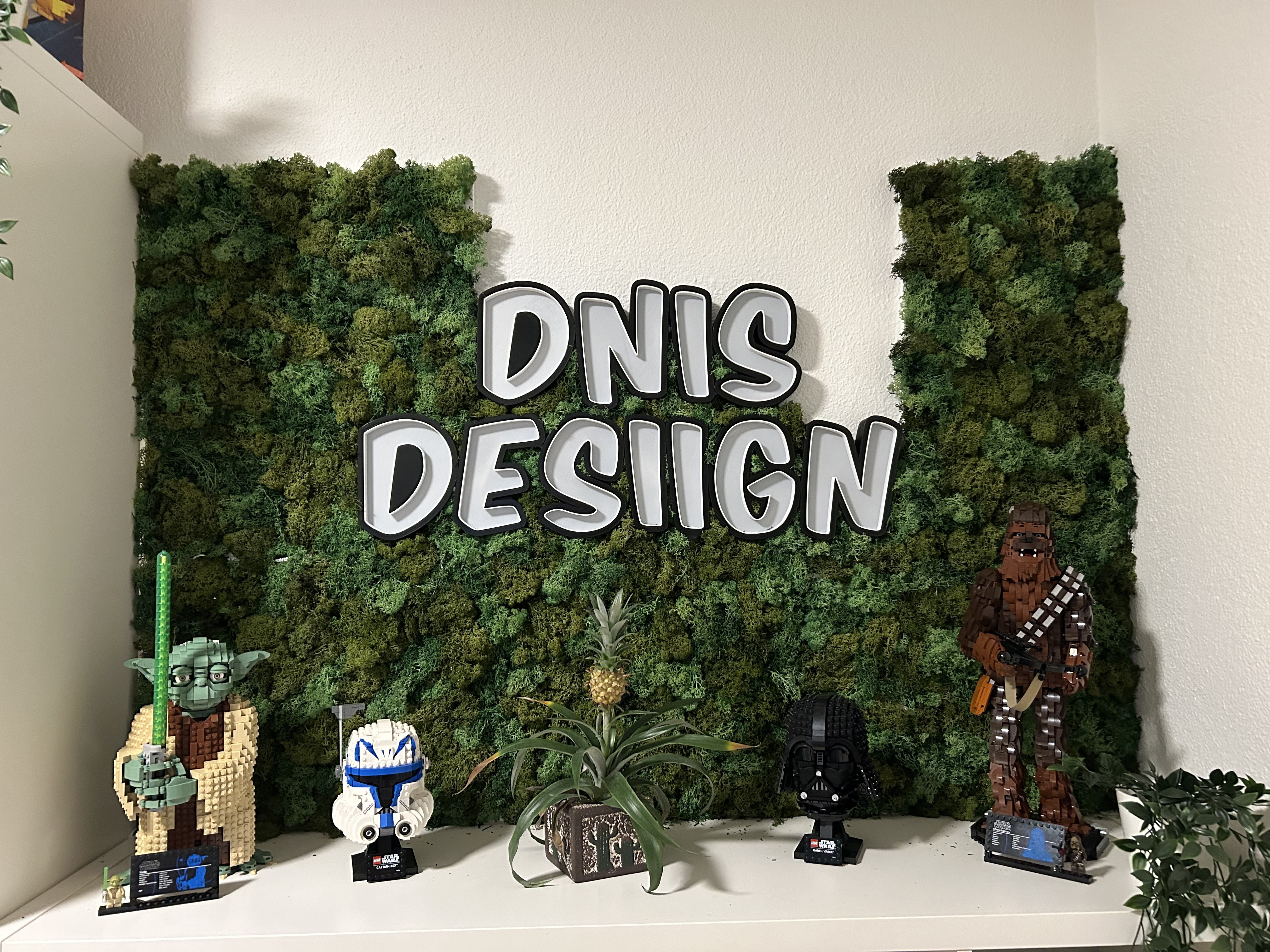 DNIS DESIGN Logo 3D Druck